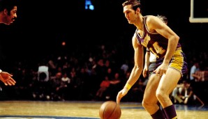 PLATZ 1: Jerry West - 1.679 Punkte - Los Angeles Lakers