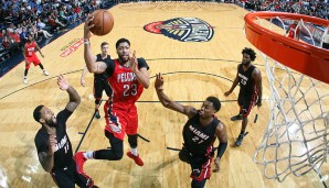 Anthony Davis (New Orleans Pelicans): 43,2 Punkte