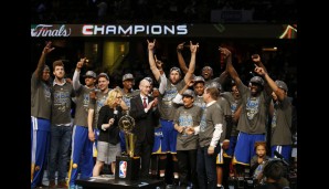 NBA-Champion 2015: Die Golden State Warriors! Herzlichen Glückwunsch!