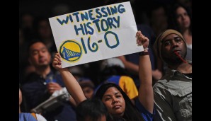 Nr. 16: GSW vs Los Angeles Lakers 111:77 - Topscorer: Steph Curry (24)