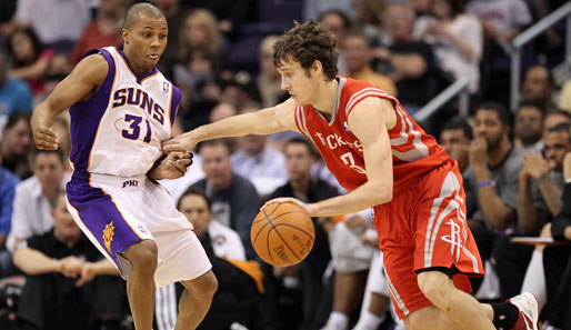Spielmacher Goran Dragic (r.) wechselt von den Houston Rockets zu den Phoenix Suns