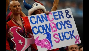 Viel Pink diesmal in den Stadien. Das hat natürlich seinen Grund: Im Oktober macht die NFL mit dieser Farbe traditionell auf Brustkrebs aufmerksam