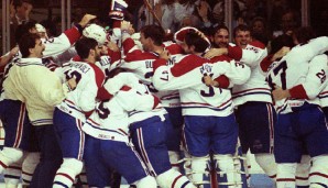 ... sind die Canadiens noch immer Rekord-Titelträger. 24 Mal durfte das Team aus Montreal den Stanley Cup in die Höhe hieven
