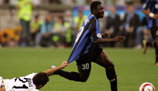 2004/2005 hatte der damals 20-Jährige sein bestes Jahr mit Inter: In 31 Saisonspielen traf er 11 Mal