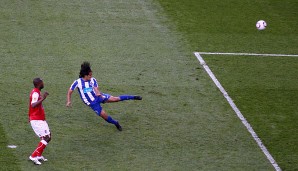 In seiner zweiten Saison für Porto erzielte Falcao den 1:0-Siegtreffer im Europa-League-Finale gegen den SC Braga