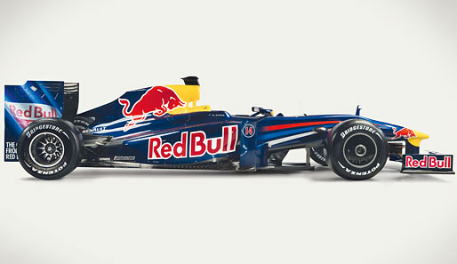 Da ist er, der neue Dienstwagen von Sebastian Vettel. Auffällig: Die bogenförmige Nase und die Seitenwände des Heckflügels