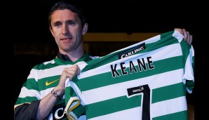 Nächste Station, nächster Traditionsverein: Keane wechselt zu Celtic und erzielt in 16 Spielen 12 Tore