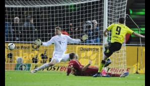Im Pokalfinale in Berlin schoss Dortmund die Bayern 5:2 ab. Lewandowski erzielte allein drei Tore