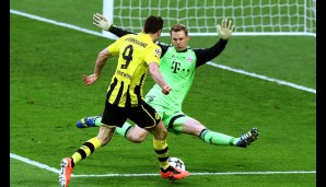 Champions-League-Endspiel gegen Bayern in Wembley: Lewandowski scheitert an Manuel Neuer, Dortmund verliert mit 1:2