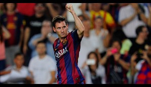 Rang 2: Lionel Messi vom FC Barcelona (43 Tore)