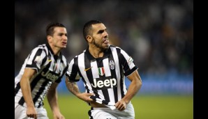 Rang 3: u.a. Carlos Tevez von Juventus Turin (20 Tore)
