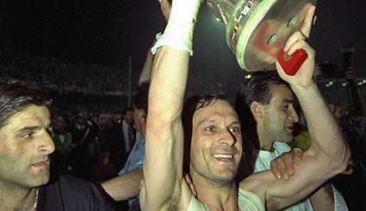 Salvatore Schillaci gewann 1990 den UEFA-Pokal mit Juventus Turin