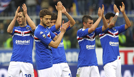 Platz 10 der Schuldentabelle: Zweitligist Sampdoria Genua (42 Millionen Euro Schulden)