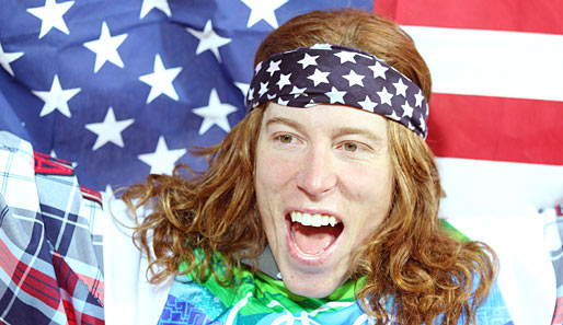 Amerikas Snowboard-Wunderkind: Shaun White. Bei den Olympischen Spielen in Vancouver...