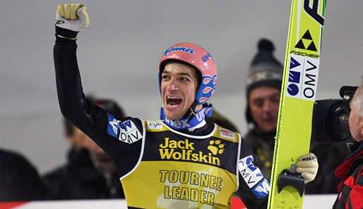 Andreas Kofler überraschte mit dem Gesamtsieg bei der Vierschanzentournee 2009/2010. In Oberstdorf gewann er erst sein zweites Weltcup-Springen im Einzel überhaupt