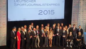 Ein schöner Erfolg und gleichzeitig Ansporn: 2015 wurde SPOX beim Deutschen Sportjounalistenpreis als beste Sport-Website ausgezeichnet