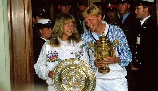 Auch schön: 1989. Steffi gewinnt Wimbledon zum zweiten, Boris zum dritten Mal