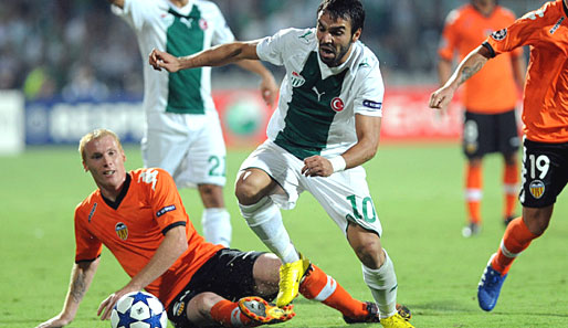 Volkan Sen (Bursaspor): Der womöglich schnellste Spieler der Süper Lig. Der Youngster ist kaum aufzuhalten