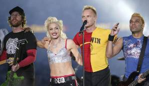 2003 waren wieder mehrere Stars am Start: Pop-Star Shania Twain eröffnete die Show, danach teilten sich No Doubt's Gwen Stefani und Sting die Bühne.