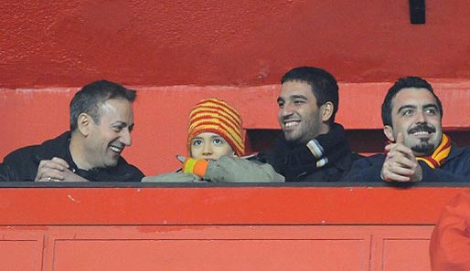 Galatasaray-Star Arda Turan saß auf der Tribüne: Der Kapitän ist gelbgesperrt