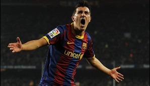 3. Platz: Für 40 Millionen Euro wechselte David Villa vom FC Valencia zum FC Barcelona