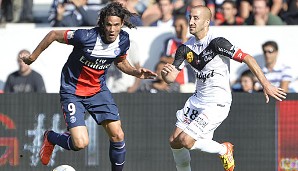 Er ist der Rekordhalter der Ligue 1: Die Dienste von EDINSON CAVANI ließ sich PSG 64 Millionen Euro kosten