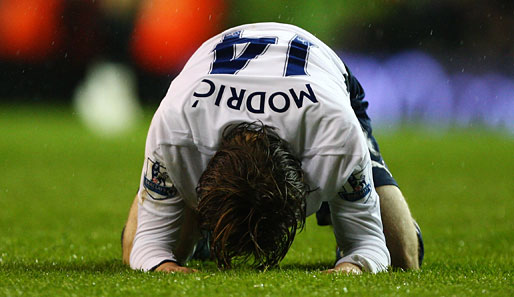 24 Millionen Euro legte Tottenham für Luka Modric auf den Tisch. Bisher reine Geldverschwendung in überproportionalen Dimensionen