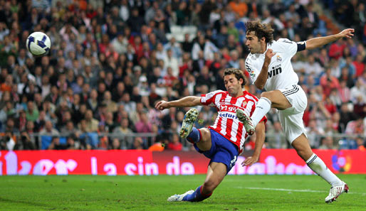 Platz 4: Raul (Real Madrid, 8 %)