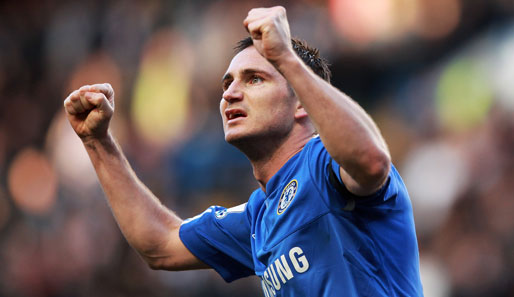Frank Lampard belegt mit 14,2 Millionen Euro den 9. Platz