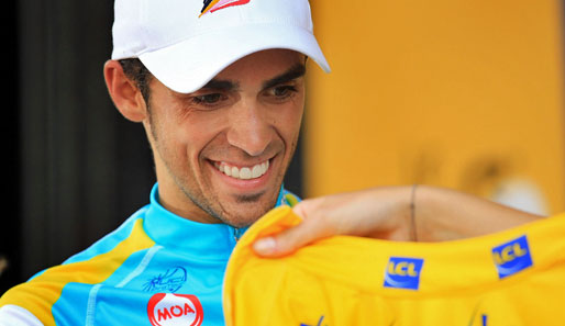 Fairplay hin oder her, dachte sich Contador. Gelb ist Gelb. Und das ist mir jetzt sicher