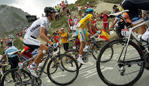 Steil, steiler, Pyrenäen. Gleich zwei Berge der höchsten Kategorie hatten Andy Schleck, Alberto Contador und Co. zu bewältigen