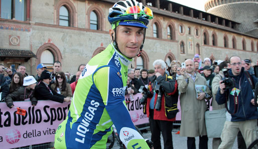 IVAN BASSO (32, Team Liquigas): Kommt als Giro-Sieger zur Tour und ist voller Selbstbewusstsein: "Ich will gewinnen. Ich trage die Tour in meinem Herzen."