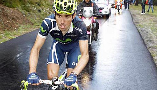 DAVID ARROYO, 31 Jahre, Spanien, Team Movistar, 14. beim diesjährigen Giro, fühlt sich vor allem im Hochgebirge wohl