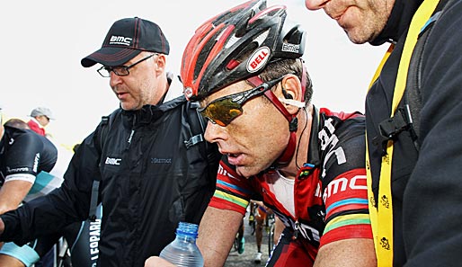 Anders als Contador blieb der Australier besscheiden, freute sich erst in dem Moment, als die Rennleitung ihn offiziell zum Etappensieger ernannte