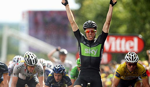 Sein Landsmann Edvald Boasson Hagen sicherte sie mit dem Tagessieg seinen ersten Etappenerfolg bei der Tour