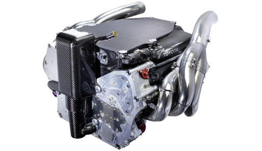 Wuchtbrumme: Im TF109 schlummert mit dem Motor RVX-09 ein echtes Kraftpaket