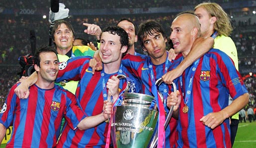 Van Bommel gewann mit Barca den Meistertitel und die Champions League