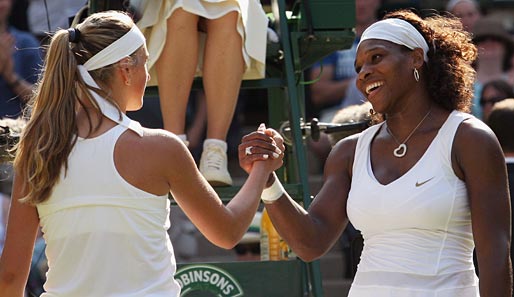 In Wimbledon traf Azarenka erneut auf ihre Angstgegnerin - und kassierte im Viertelfinale erneut eine Niederlage