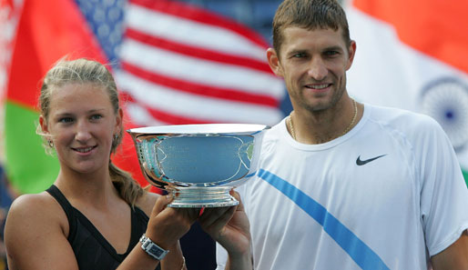 Im Mixed hatten sie sogar richtig Erfolg. 2007 gewann sie mit Landsmann und Kindheitsidol Max Mirnyi die US Open