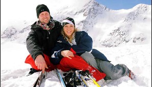 Kufen-Star Anni Friesinger ist seit August 2009 mit dem ehemaligen niederländischen Eisschnellläufer Ids Postma verheiratet