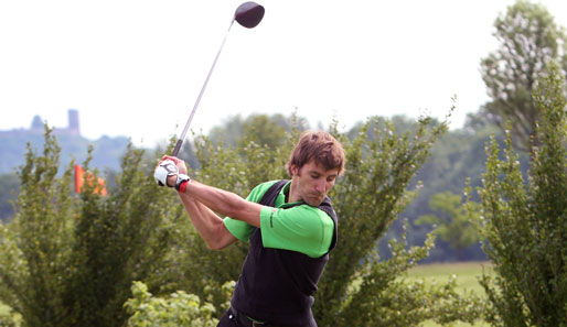 Ausgleichssport Nummer Eins für die Wintersportler ist Golf: Auch für Kombinierer Ronny Ackermann
