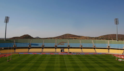 Mit 42.000 Sitzplätzen ist der Royal Bafokeng Sports Palace in Rustenburg das kleinste Stadion der WM in Südafrika