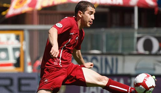 Der Spieler im Fokus: Carlos Carmona, Reggina Calcio , 23 Jahre, 18 Länderspiele, 0 Tore (Stand: 02.06.2010)