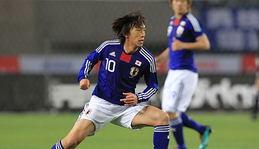 Der Star: Shunsuke Nakamura, Yokohama Marinos, 31 Jahre, 95 Länderspiele, 24 Tore (Stand: 20.05.2010)