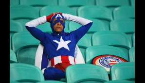 Auch Captain America konnte die US-Boys nicht vor dem Aus gegen Belgien bewahren