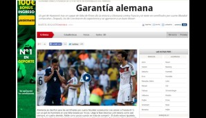 Von der "Deutschen Garantie" spricht die "Marca"