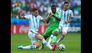 NIGERIA - ARGENTINIEN 2:3: Während die Partie für Argentinien ein Schaulaufen war, ging es für Nigeria um den Einzug ins Achtelfinale