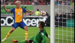 Rang 10: u.a. Havard Nielsen von Eintracht Braunschweig (8 Tore)
