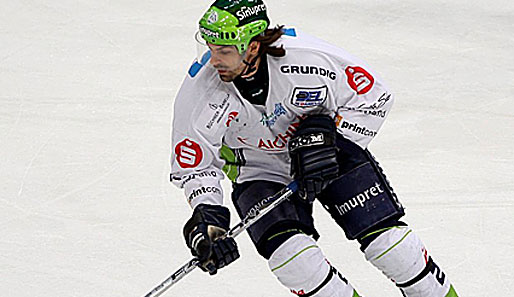 Florian Keller ist seit 2007 bei den Nürnberg Ice Tigers