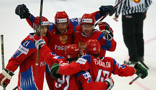 Russland wiederholte in der Schweiz den WM-Triumph von 2008